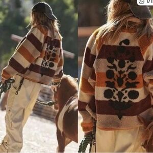 FP Hit The Slopes Striped Logo Jacket